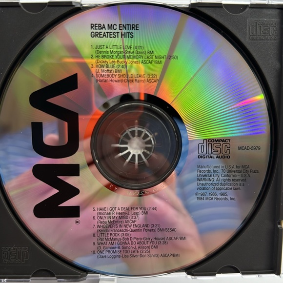 Reba McEntire - Greatest Hits on CD. - Picture 4 of 5